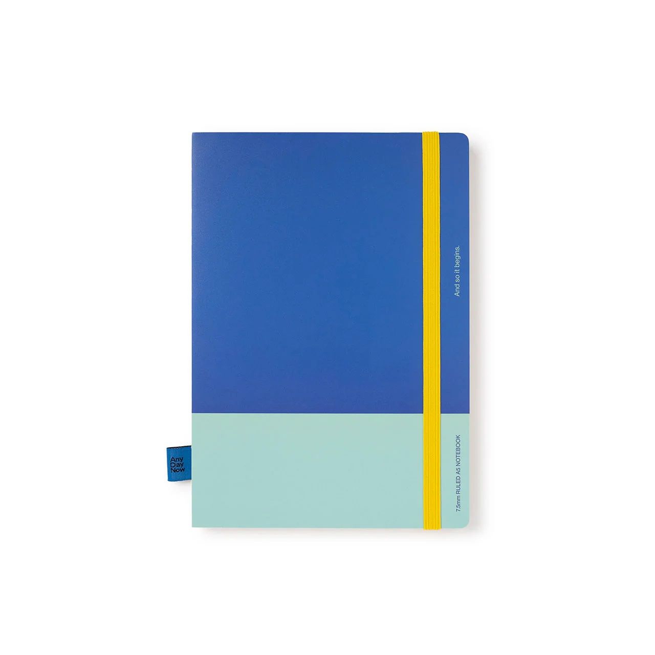Any Day Now Notebook Bright Bound A5 Blue & Sky
