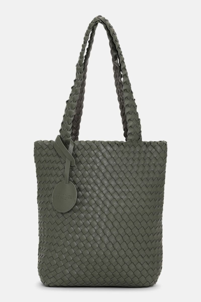 Ilse Jacobsen Burnt Caramel Tote Bag with Metallic Brown main image 0