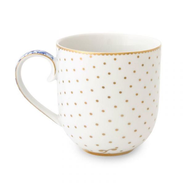 Pip Studio Royal White Mug Small Dots | Allium Interiors