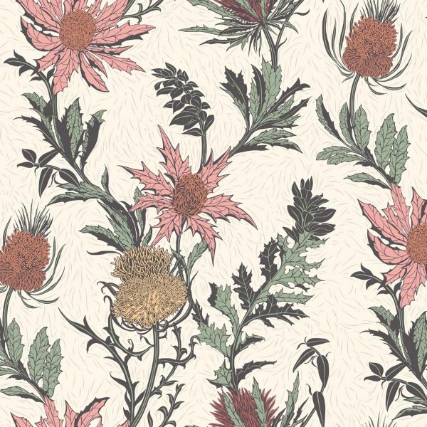 Cole And Son Wallpaper Thistle 115/14043 | Allium Interiors