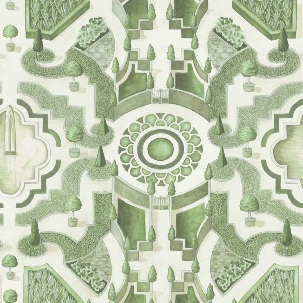 Cole And Son Wallpaper Topiary 115/2005 | Allium Interiors