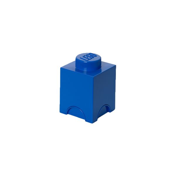 Lego Storage Brick 1 | Blue | Allium Interiors