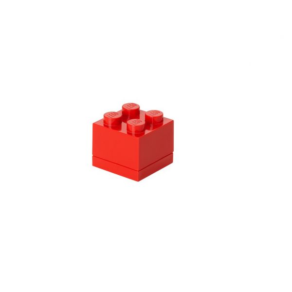 Lego Box Mini 4 Red | Allium Interiors