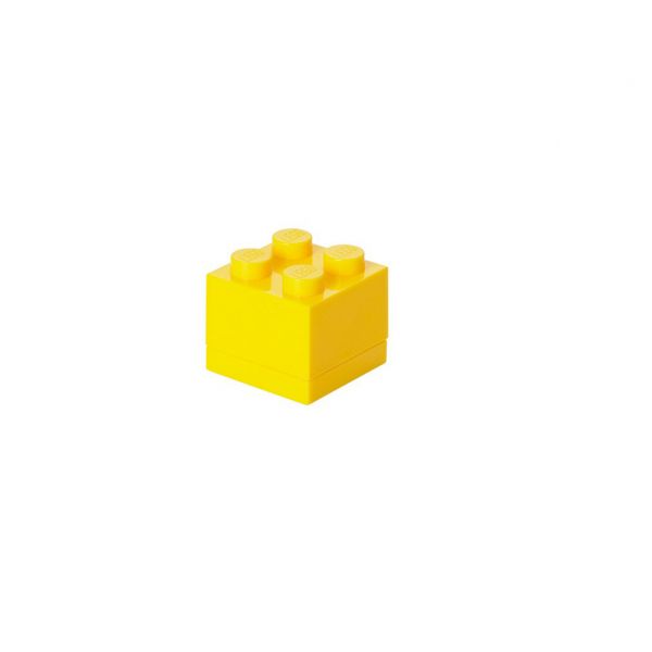 Lego Box Mini 4 Yellow | Allium Interiors