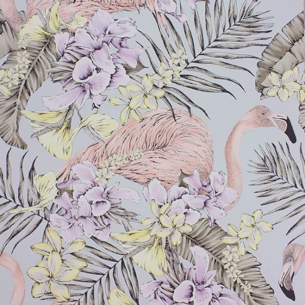 Matthew Williamson Wallpaper Flamingo Club W6800-04 | Allium Interiors