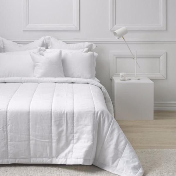 Thread Design White Quilt | Allium Interiors