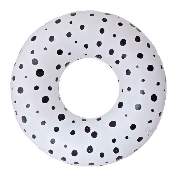 &Sunday Inflatable Pool Ring Bubbles White | Allium Interiors