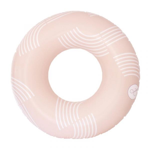 &Sunday Inflatable Pool Ring Curves Peach | Allium Interiors