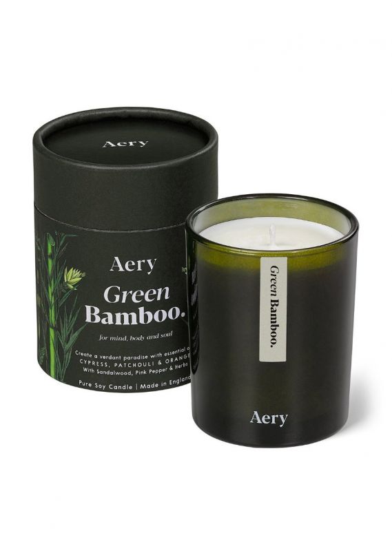 Aery Living Botanical Candle Green Bamboo | Allium Interiors