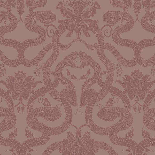 House of Hackney Wallpaper Anaconda Dusky Pink | Allium Interiors
