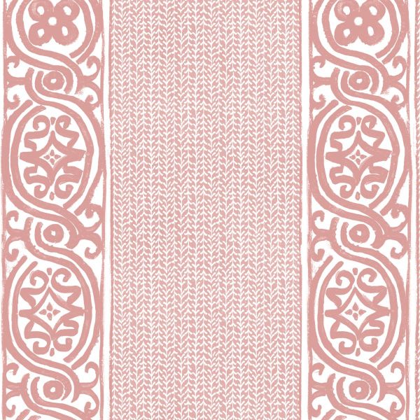 Anna Spiro Wallpaper Cartouche Pale Pink | Allium Interiors