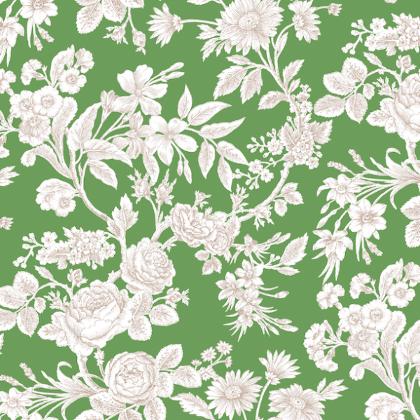 Anna Spiro Wallpaper Chloe Green | Allium Interiors