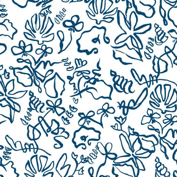 Anna Spiro Wallpaper High Tide Midnight | Allium Interiors
