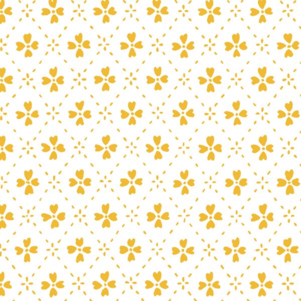 Anna Spiro Wallpaper Paniola Inverted Yellow | Allium Interiors