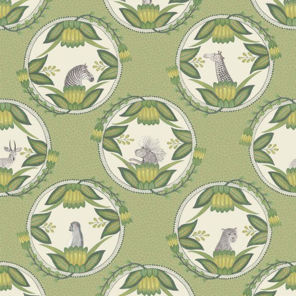 Cole And Son Wallpaper Ardmore Cameos 109/9042 | Allium Interiors
