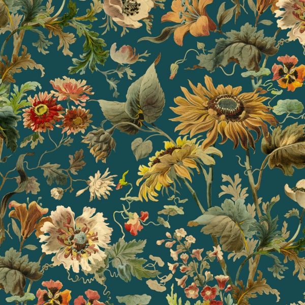 House of Hackney Wallpaper Avalon Petrol | Allium Interiors