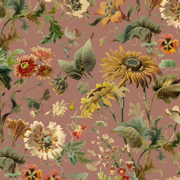 House of Hackney Wallpaper Avalon Puce Pink | Allium Interiors