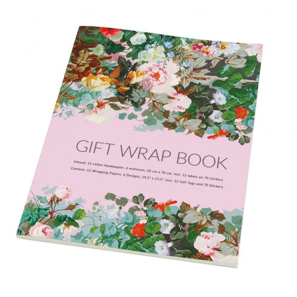 Bekking & Blitz Gift Wrap Book Flowers | Allium Interiors
