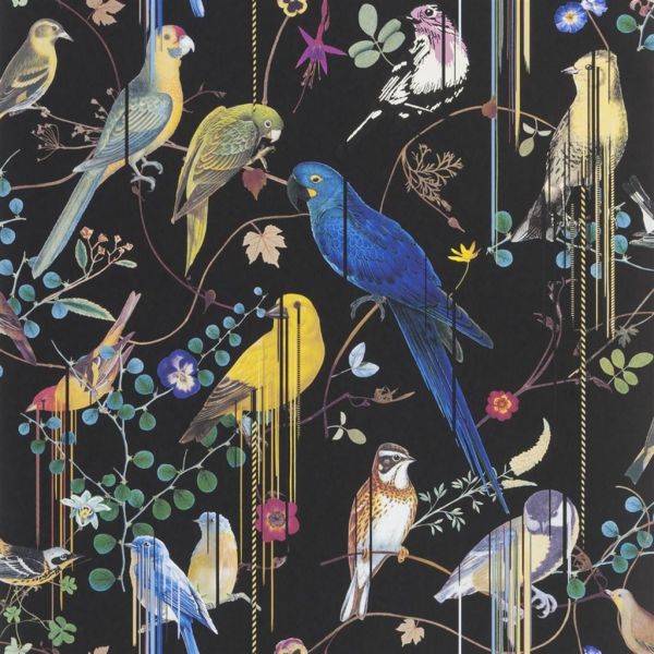 Christian Lacroix Wallpaper Birds Sinfonia Crepuscule | Allium Interiors