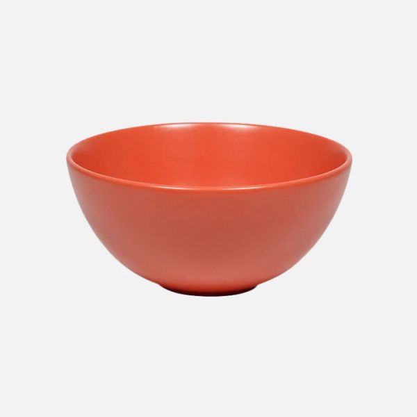Bison Ceramics Edo Bowl Medium Persimmon | Allium Interiors