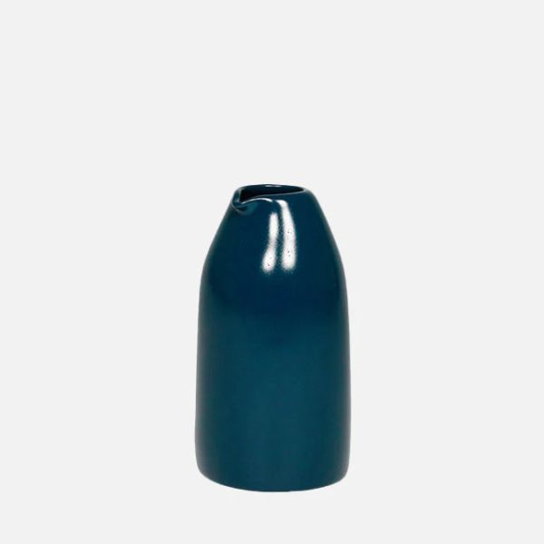 Bison Ceramics Milk Bottle Medium Lapis Lazuli | Allium Interiors