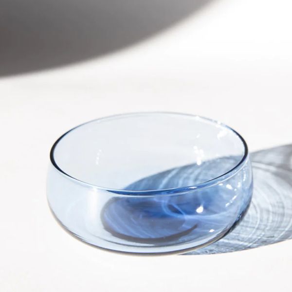 Bison Glass Bowl Kelly Bluebell | Allium Interiors