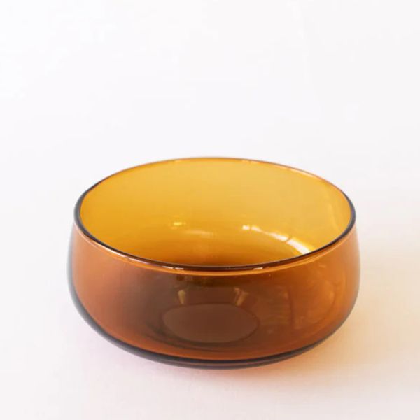 Bison Glass Bowl Kelly Honey | Allium Interiors