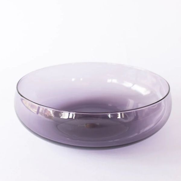 Bison Glass Bowl Myrtle Blueberry | Allium Interiors