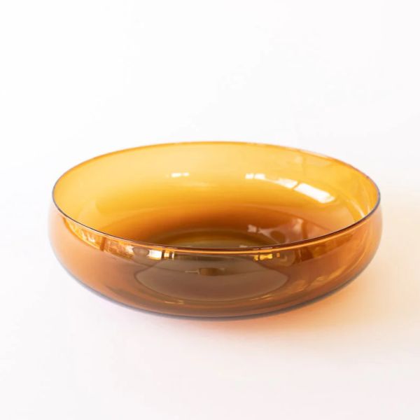 Bison Glass Bowl Myrtle Honey | Allium Interiors
