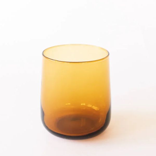 Bison Glass Tumbler Set/2 Elias Honey | Allium Interiors