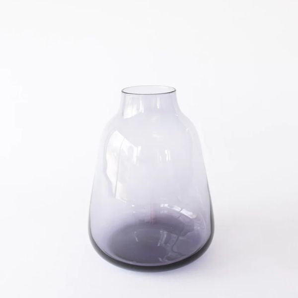 Bison Glass Vase Maisie Blueberry | Allium Interiors
