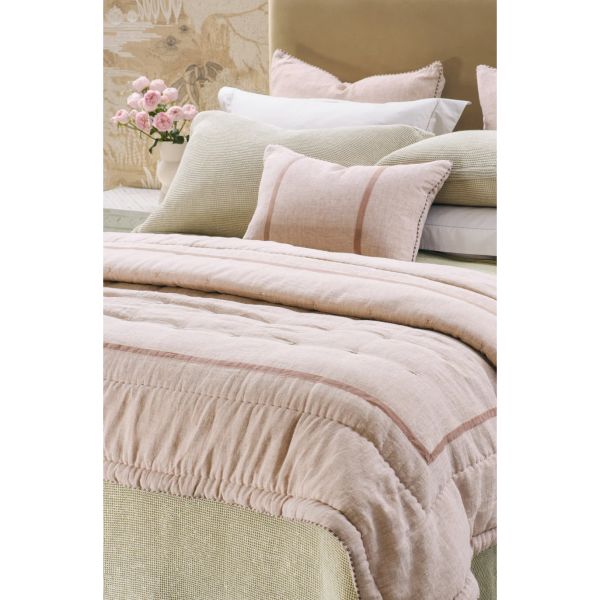 Bianca Lorenne Luchesi Pink Clay Comforter | Allium Interiors
