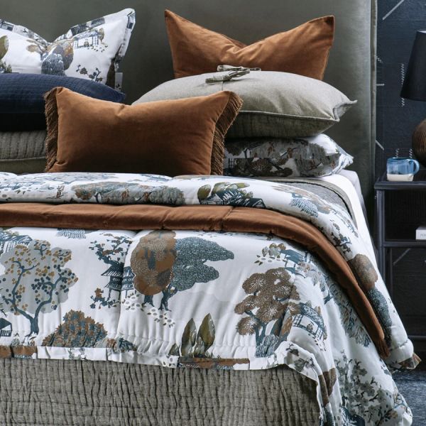 Bianca Lorenne Yuttari Natural Comforter | Allium Interiors