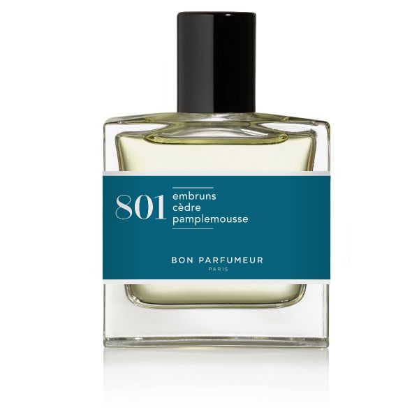 Bon Parfumeur 801 | Eau de parfum | Sea Spray, Cedar, Grapefruit | Allium Interiors
