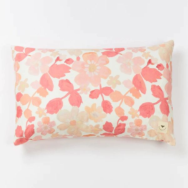 Bonnie And Neil Pillowcase Mini Pastel Floral Pink | Allium Interiors