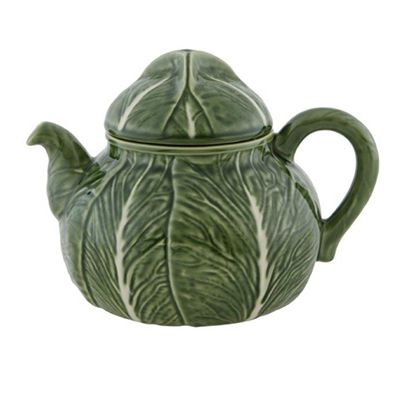 Bordallo Pinheiro Cabbage Tea Pot | Allium Interiors