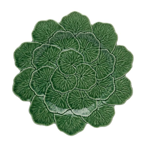 Bordallo Pinheiro Geranium Charger Plate 33cm | Allium Interiors