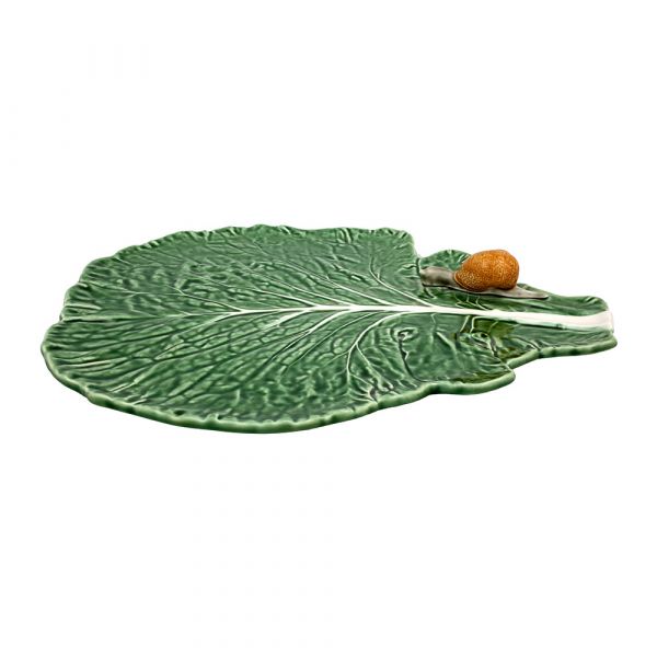 Bordallo Pinheiro Cabbage Leaf with Snail | Allium Interiors