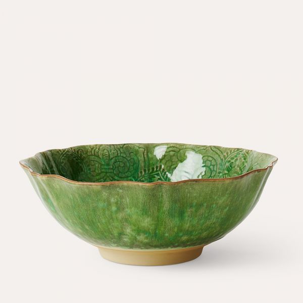 STHAL Arabesque Bowl 26cm Seaweed | Allium Interiors