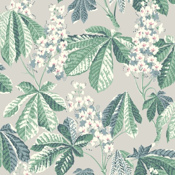 Borastapeter Wallpaper Chestnut Blossom Stone | Allium Interiors