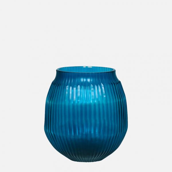 Brian Tunks Cut Glass Vase Small Agean | Allium Interiors