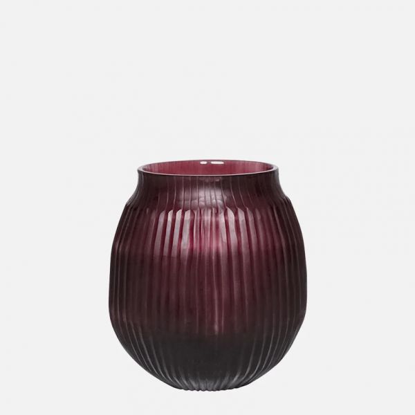 Brian Tunks Cut Glass Vase Small Blush | Allium Interiors