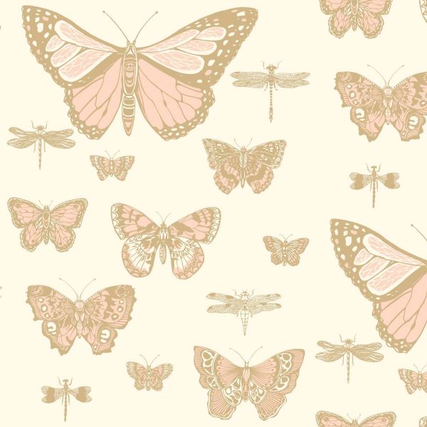 Cole And Son Wallpaper Butterflies & Dragonflies 103/15066 | Allium Interiors