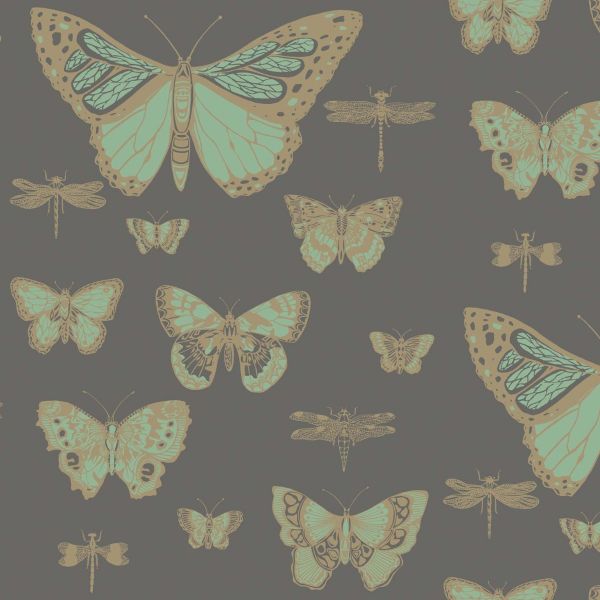 Cole And Son Wallpaper Butterflies & Dragonflies 103/15067 | Allium Interiors