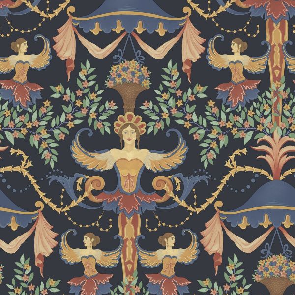 Cole And Son Wallpaper Chamber Angels 118/12027 | Allium Interiors