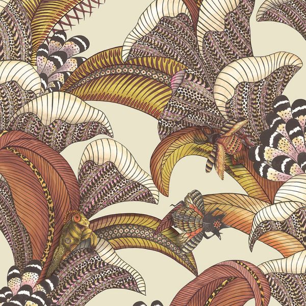 Cole And Son Wallpaper Hoopoe Leaves 119/1004 | Allium Interiors
