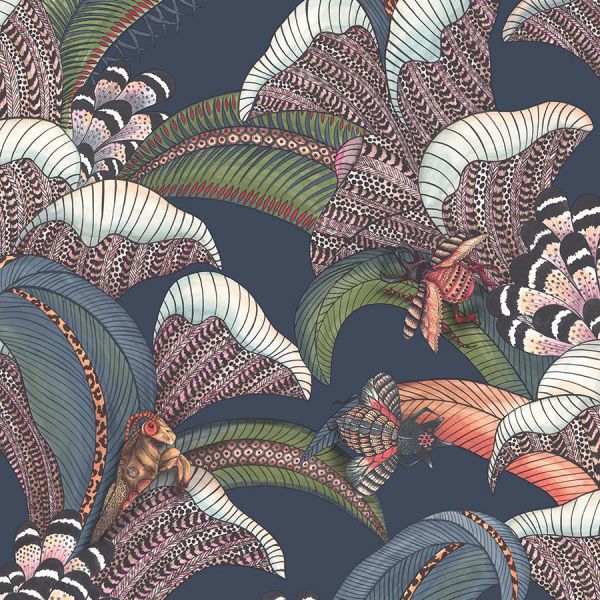 Cole And Son Wallpaper Hoopoe Leaves 119/1006 | Allium Interiors