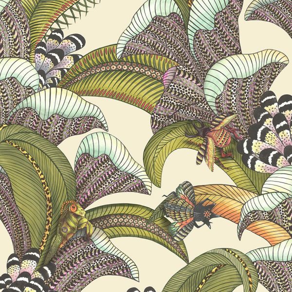 Cole And Son Wallpaper Hoopoe Leaves 119/1001 | Allium Interiors