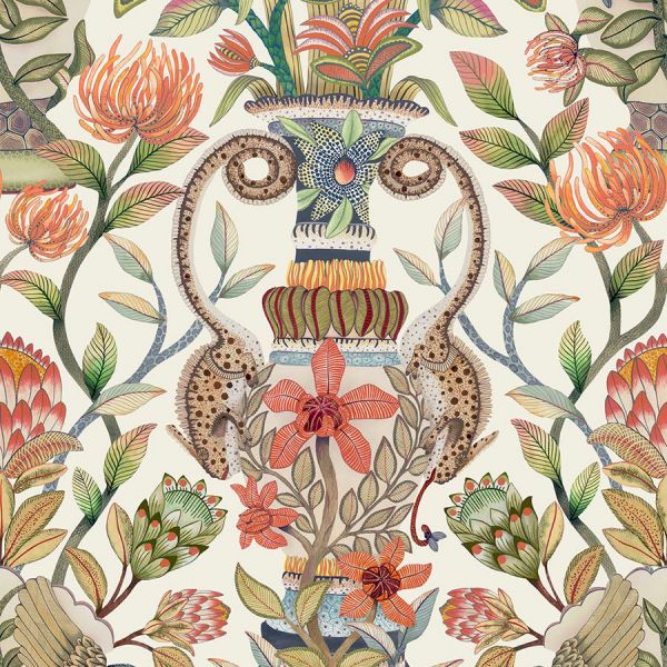 Cole And Son Wallpaper Protea Garden Silk 119/10045 | Allium Interiors