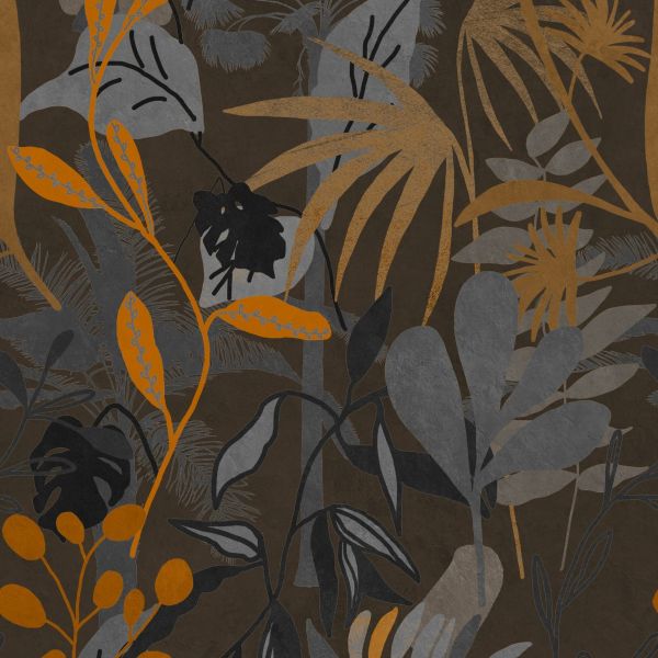 Mind The Gap Wallpaper Caribbean Garden Dark | Allium Interiors